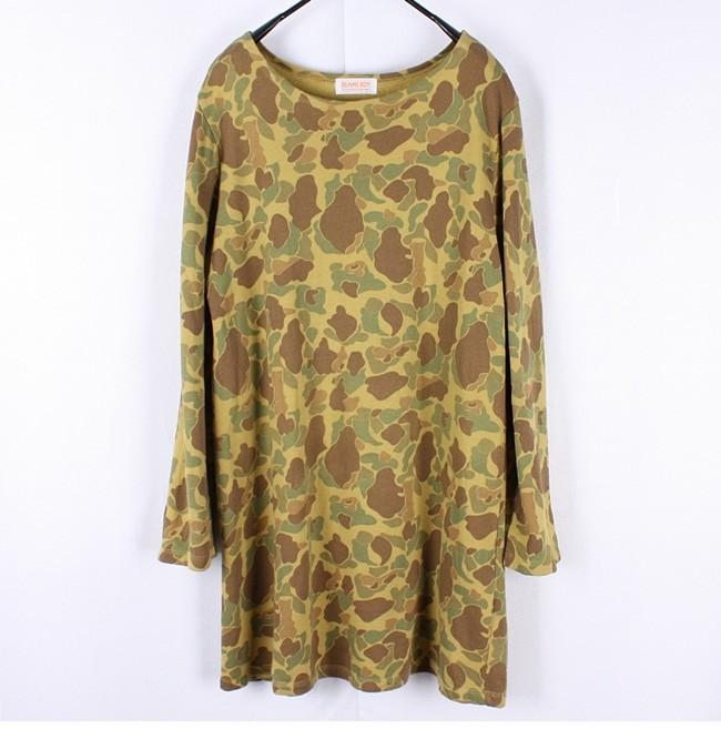 BEAMS BOY Camouflage Cotton Ops 3