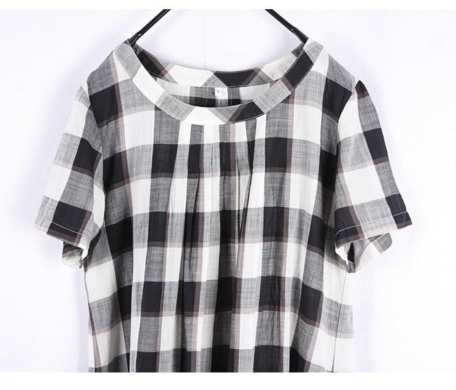 muji(natural check/cotton 100%) 4