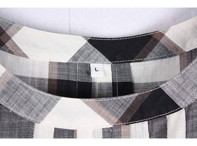 muji(natural check/cotton 100%) 8