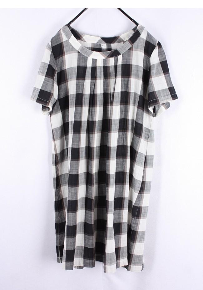 muji(natural check/cotton 100%) 11