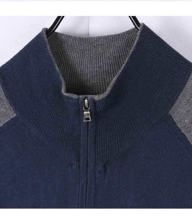 Calvin Klein Cotton Cashmere Zip Up Knit 6
