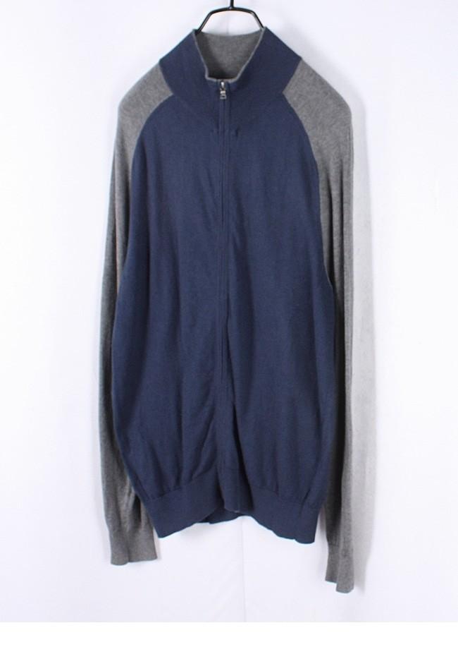 Calvin Klein Cotton Cashmere Zip Up Knit 3