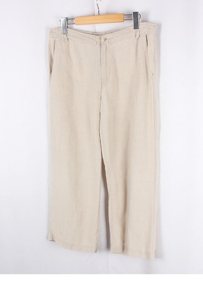 MUJI Linen 100% Pants 3