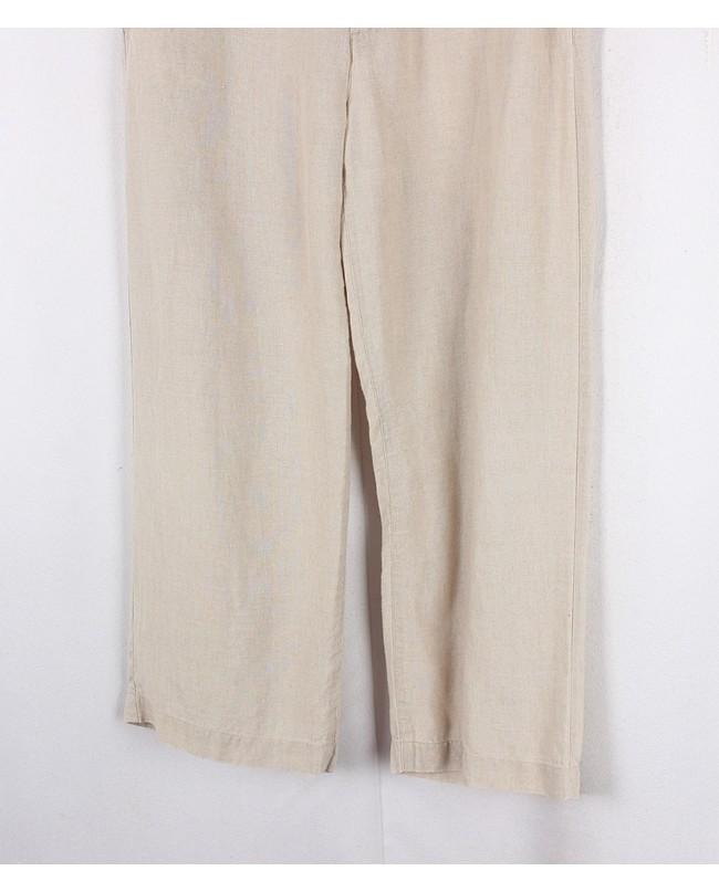 MUJI Linen 100% Pants 5