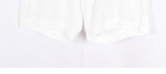 ZARA Linen White Shorts 7