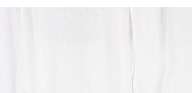 ZARA Linen White Shorts 8