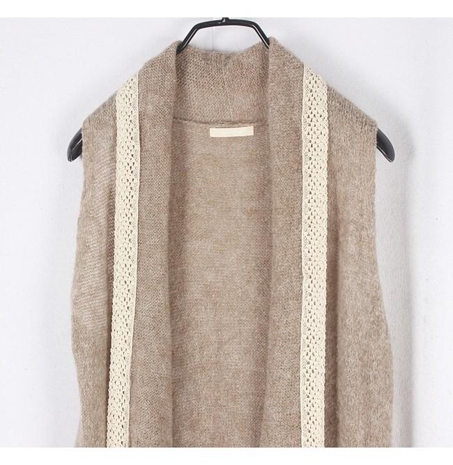 Studio Clip Natural Mood Wool Knit Vest 4