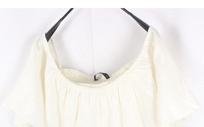 ZARA Natural Mood Crop Blouse 6