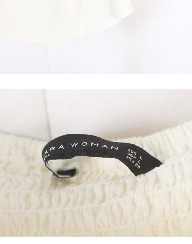ZARA Natural Mood Crop Blouse 9