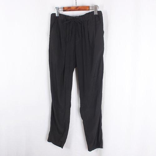 Back Number Black Poly Banding Pants 2
