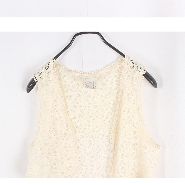 OLIVE des OLIVE All Lace Vest 4