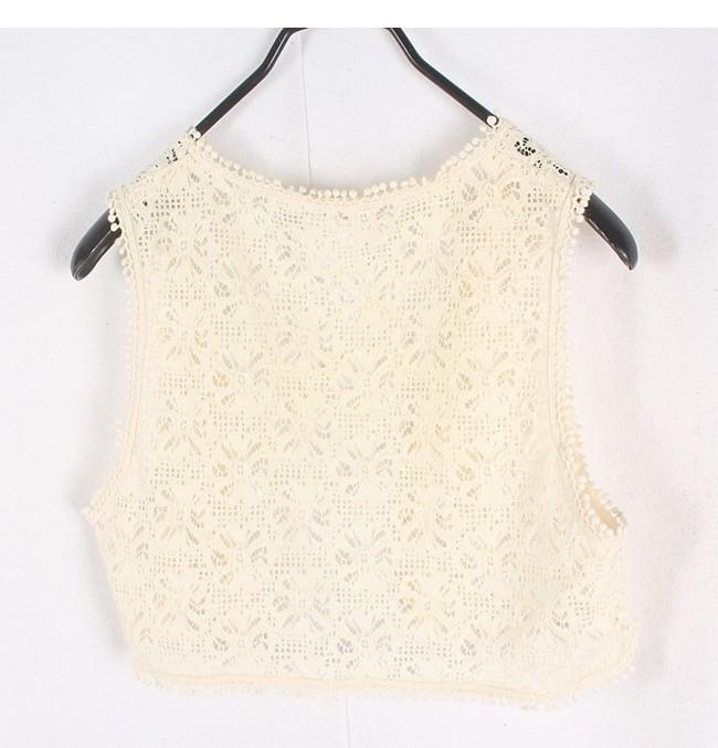 OLIVE des OLIVE All Lace Vest 9