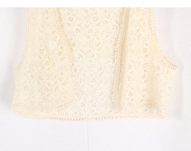 OLIVE des OLIVE All Lace Vest 5