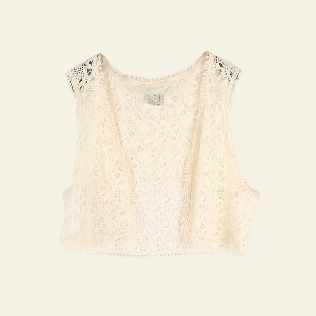 OLIVE des OLIVE All Lace Vest 1