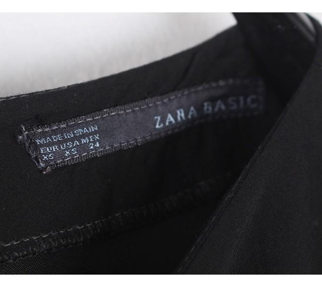 ZARA Poket Detail Poly Blouse 7