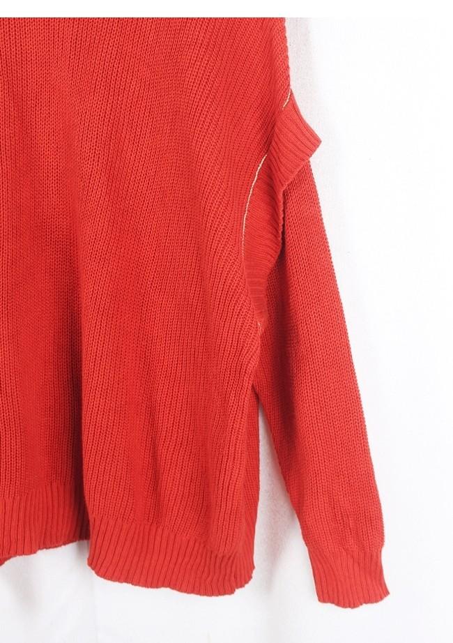 Samansa Mos2 Boxy Fit Cotton 100% Knit 5