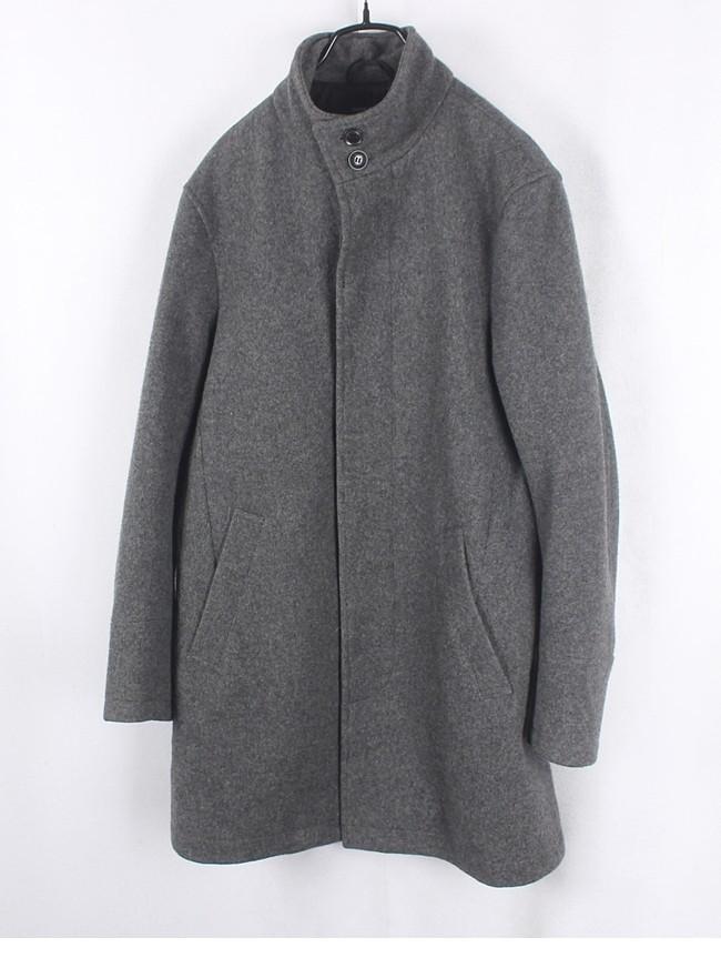 URBAN RESEARCH Gray Tone Wool Coat 3