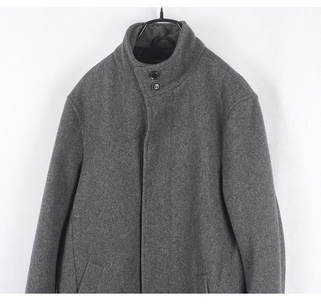 URBAN RESEARCH Gray Tone Wool Coat 4