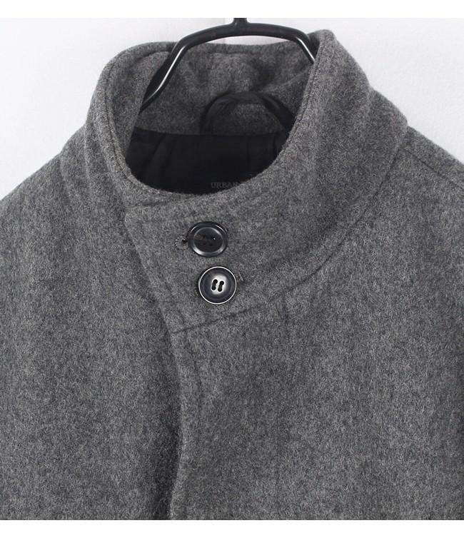 URBAN RESEARCH Gray Tone Wool Coat 7