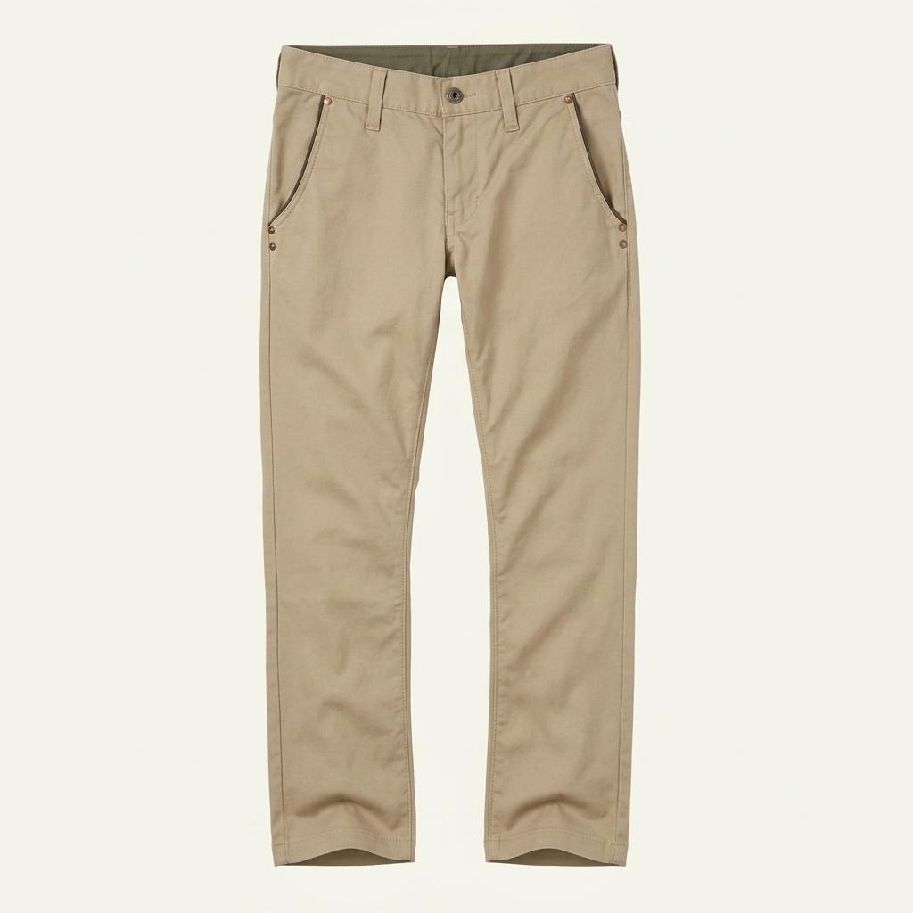 EDWIN Beige Tone Boots Fit Pants 1