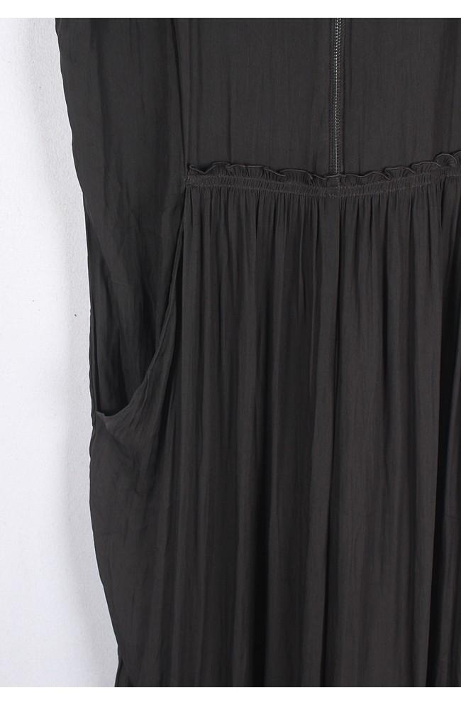 ZARA Poly Fabric Pleats Jumpsuit 6