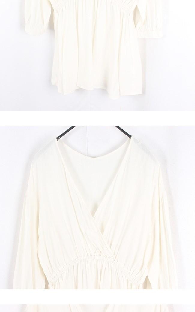 Global Work FRENCH LINEN White Blouse 4
