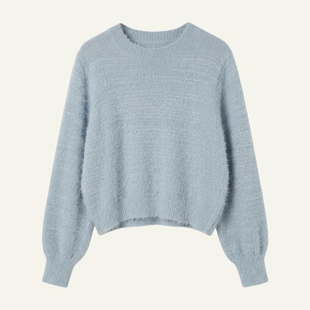 ICHI Crop Knit 1