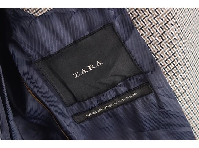 ZARA Check 2B Blazer 8