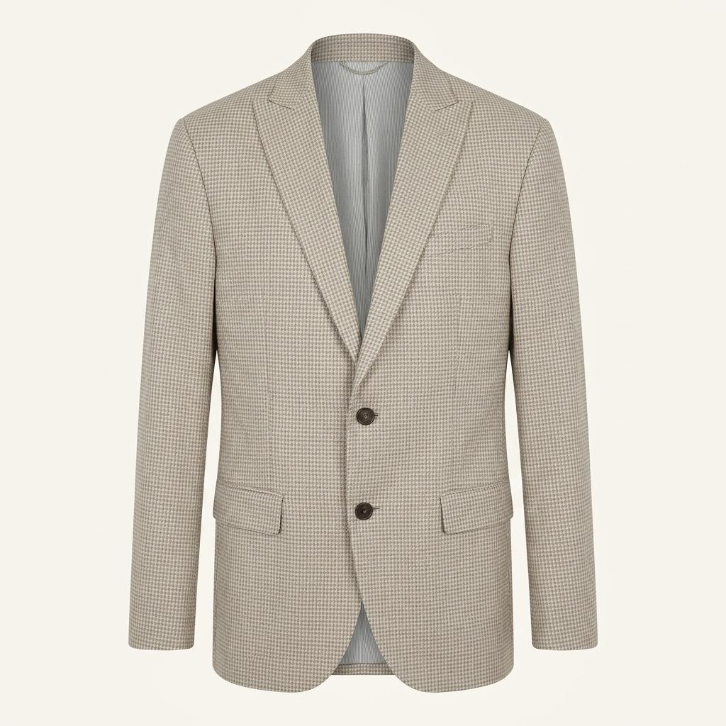 ZARA Check 2B Blazer 1