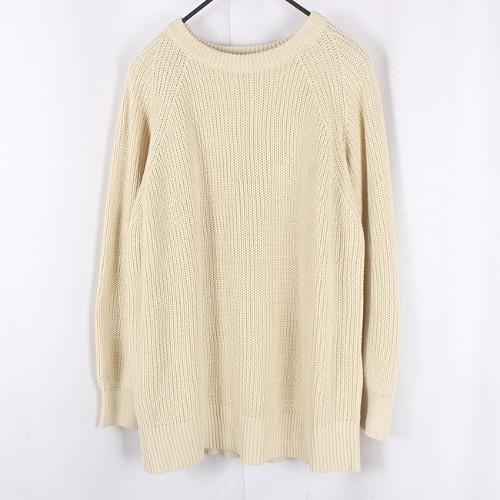 AMERICAN HOLIC Slit Detail Cotton Knit 2