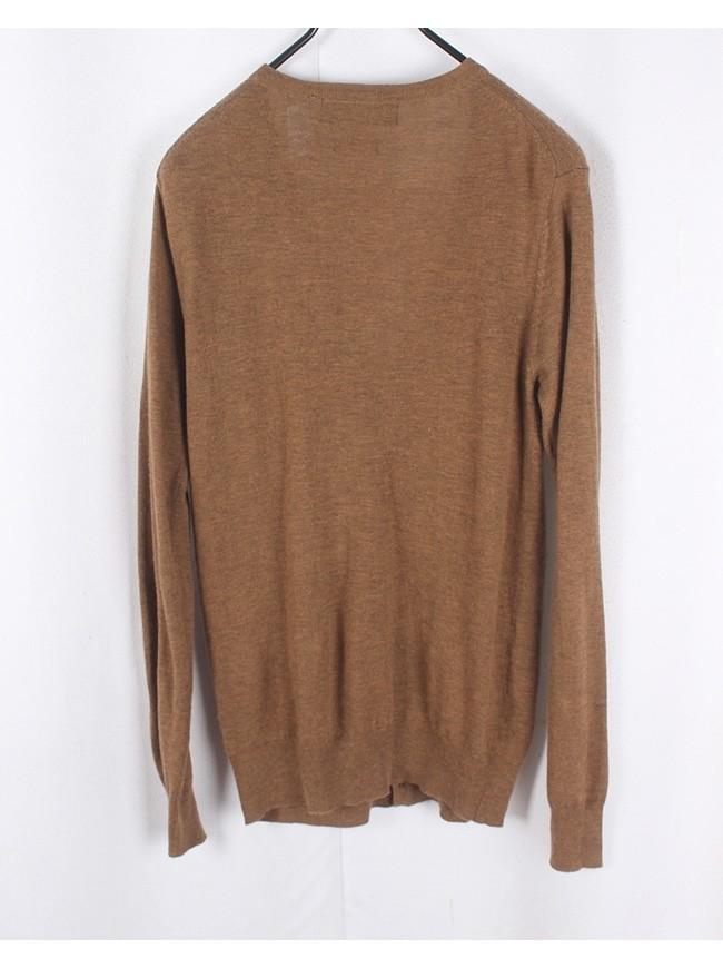 NANO UNIVERSE Cashmere Blend Basic Cardigan 9