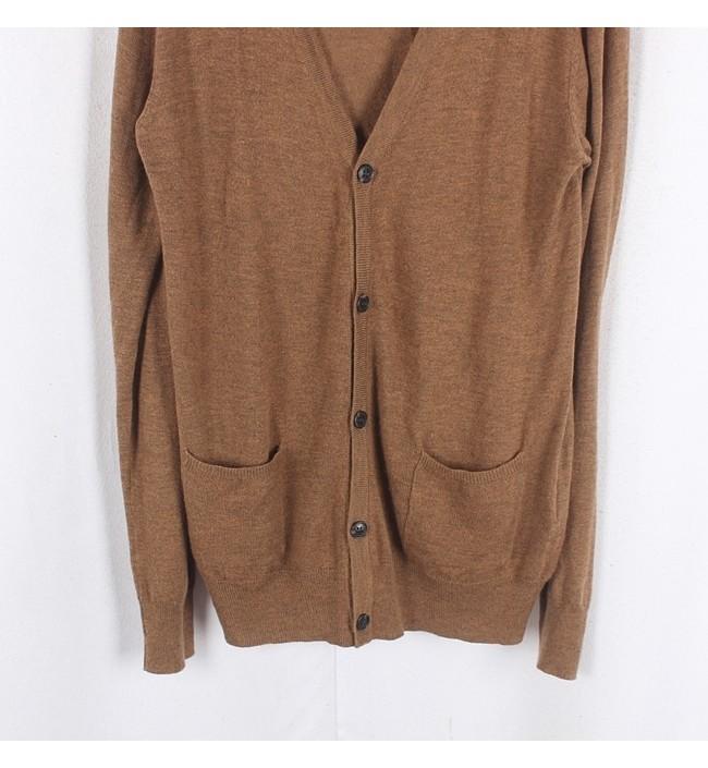 NANO UNIVERSE Cashmere Blend Basic Cardigan 5