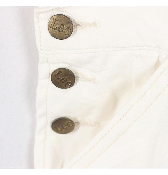 LEE White Denim Overall Skirt 11