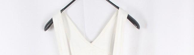 LEE White Denim Overall Skirt 3
