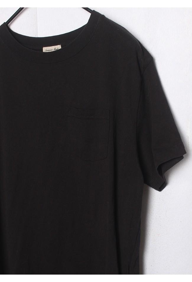 Samansa Mos2 Cotton 100% Slit T-Shirts 6