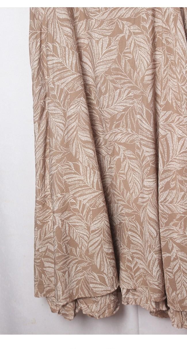 ICHI Leaf Pattern Boxy Fit Ops 5