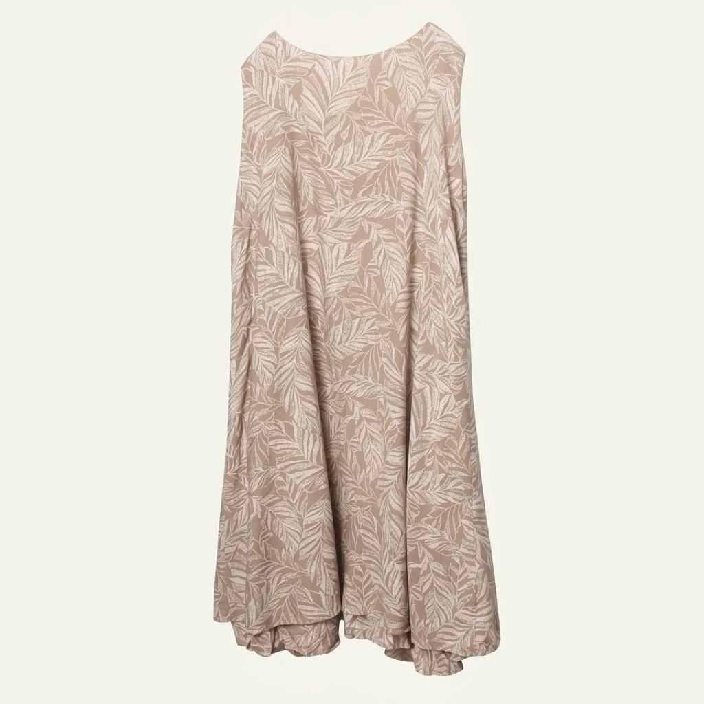 ICHI Leaf Pattern Boxy Fit Ops