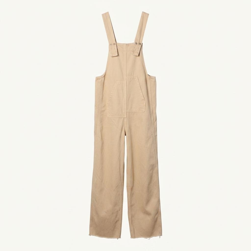 ZARA Wide Fit Overall Pants 1
