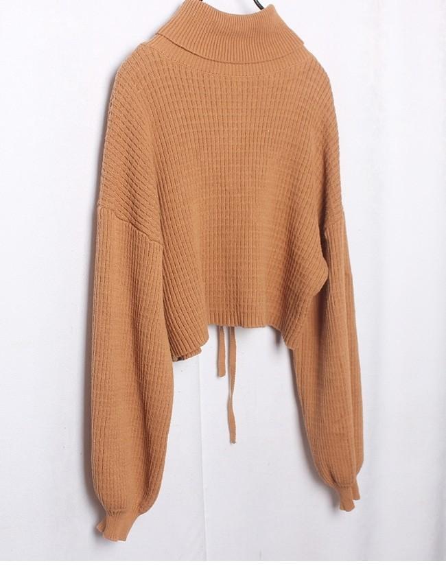 MOUSSY Crop Knit 3