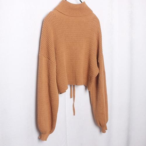 MOUSSY Crop Knit 2