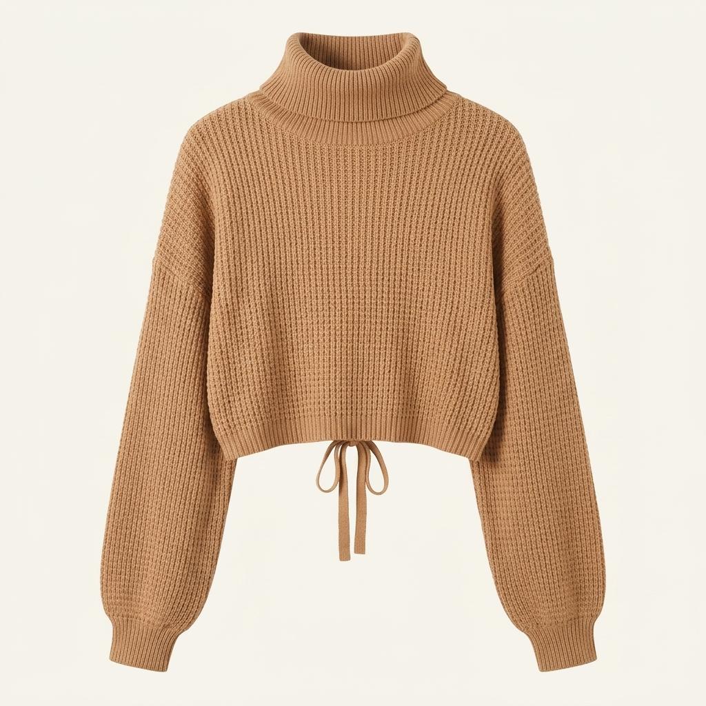MOUSSY Crop Knit 1
