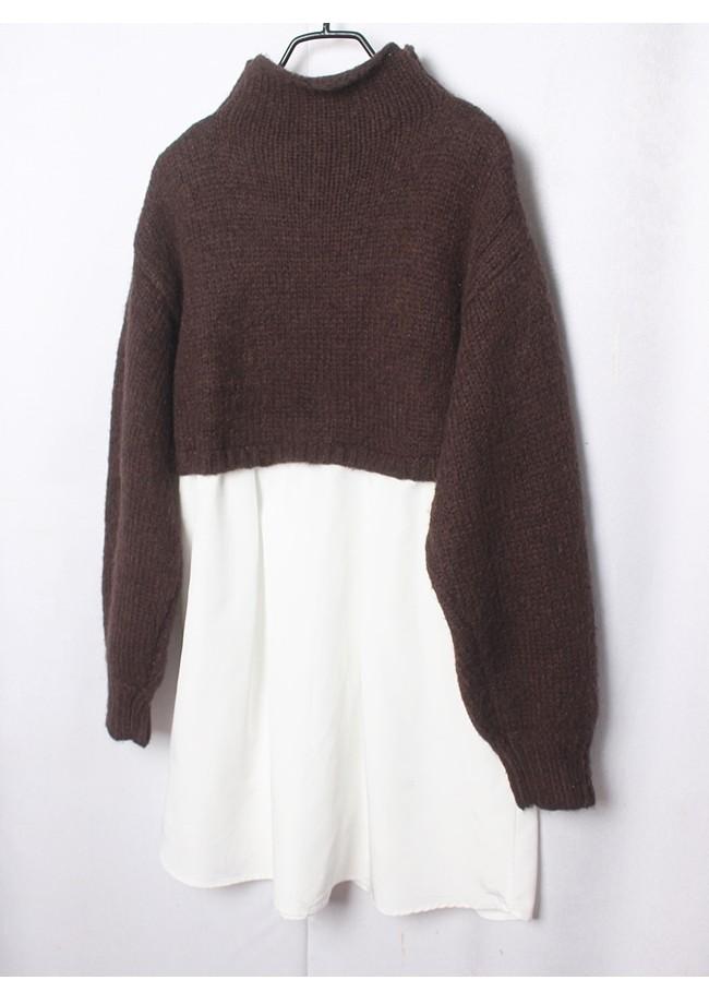 MURUA Layered Knit Shirts 7