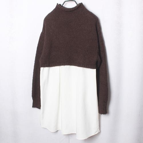 MURUA Layered Knit Shirts 2