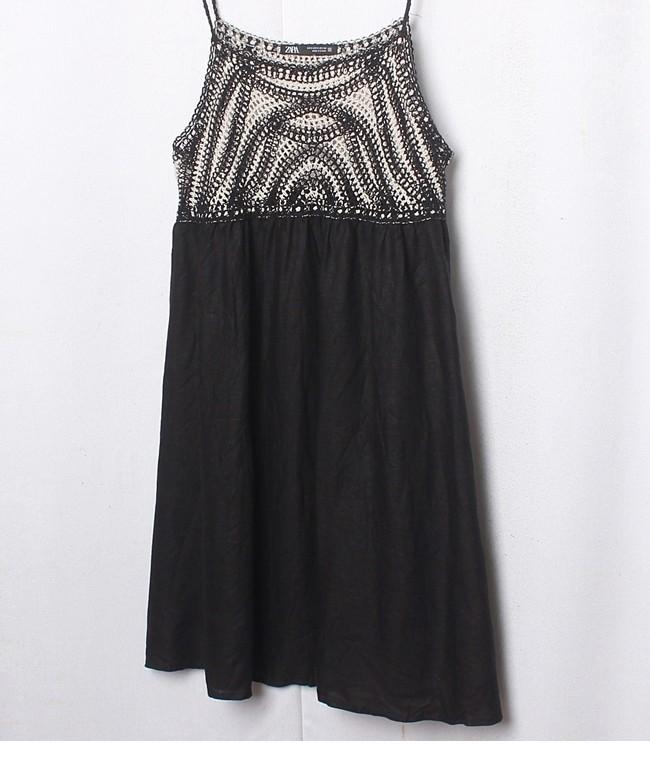 ZARA Linen Blend Bustier Ops 4