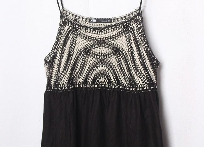ZARA Linen Blend Bustier Ops 6