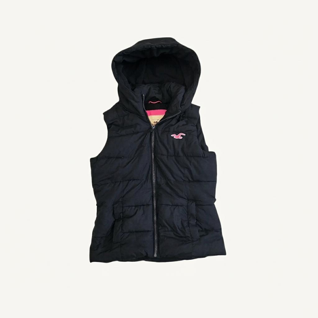 Hollister 홀리스터 여성 빈티지 올드스쿨 패딩 조끼 1