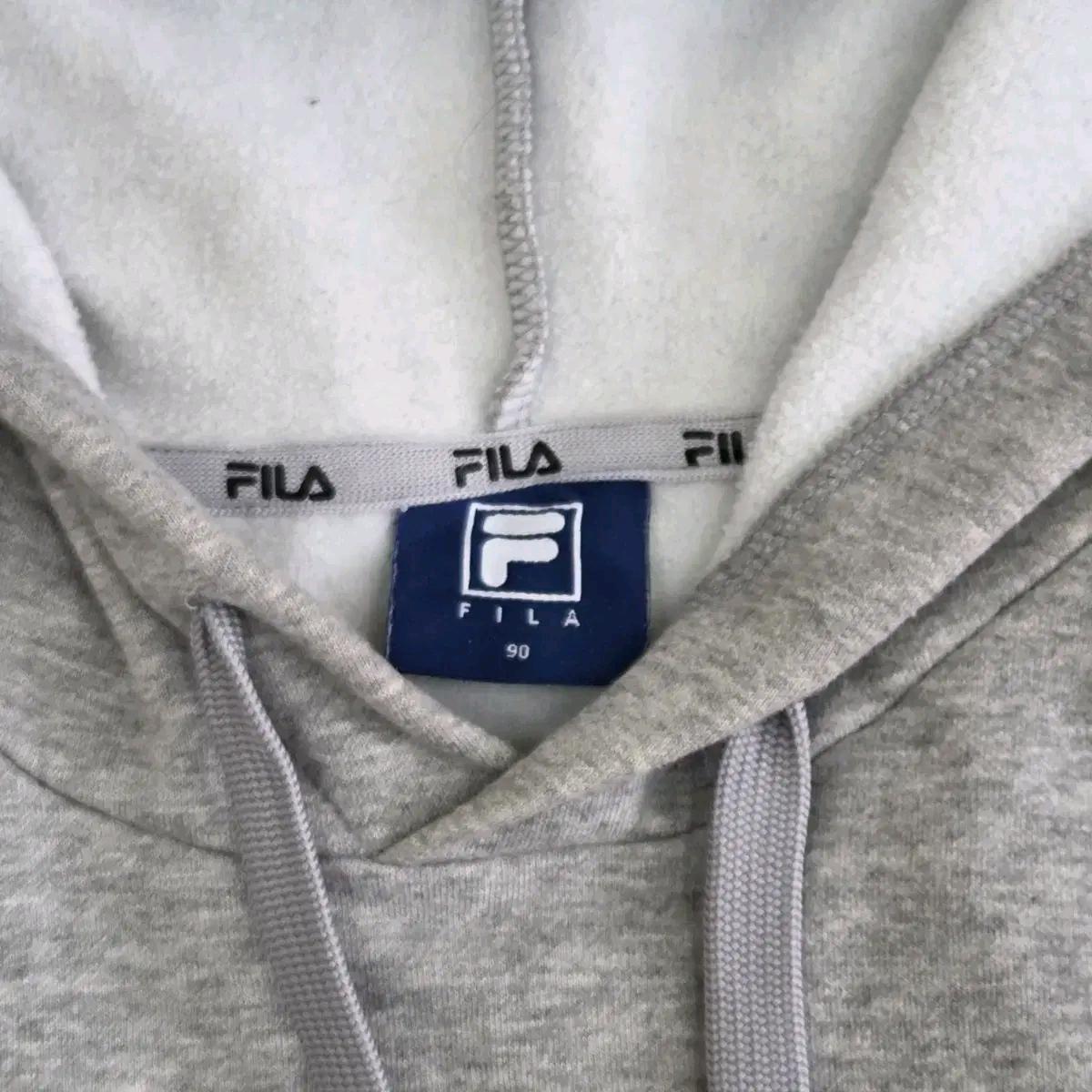 FILA 필라 클래식 빈티지 후드 티셔츠 5