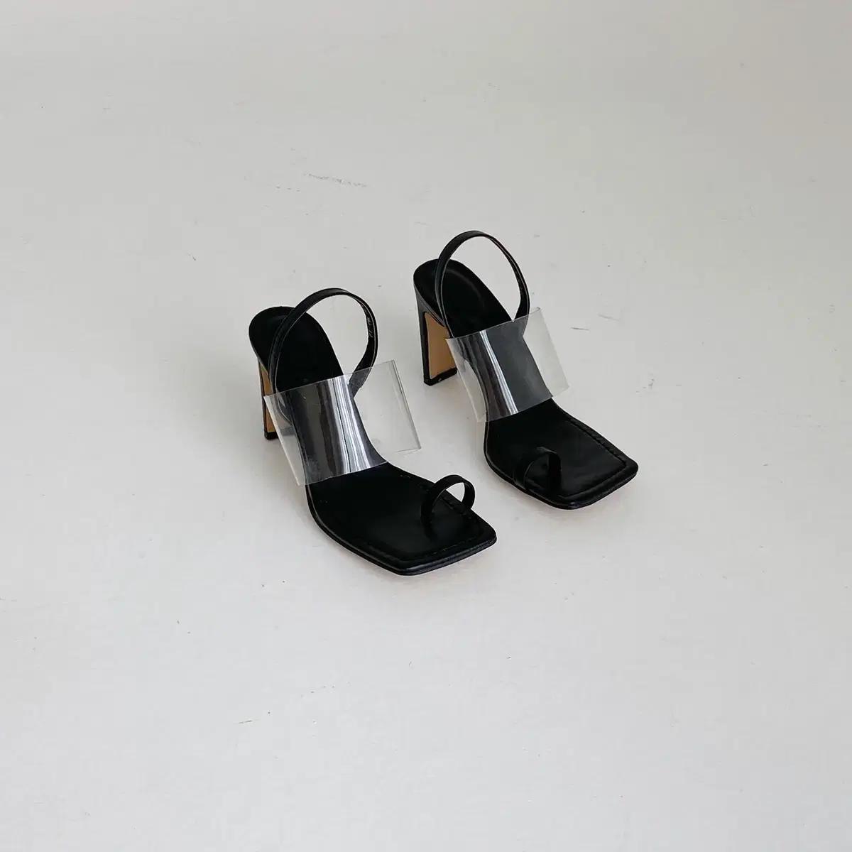 #세일 9113 PVC 8.5cm 쪼리샌들 250 블랙 새상품 2