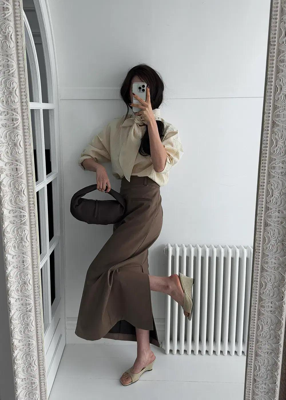 #1137 빈티지 물나염 7.5cm 웨지힐 250 블루 5