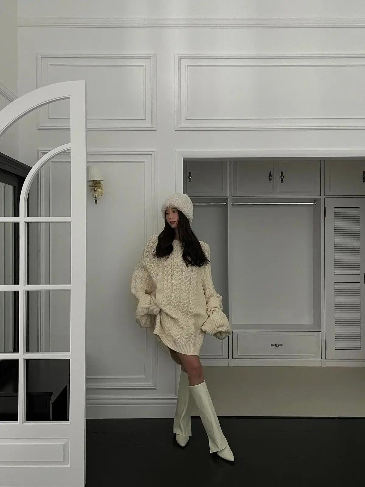 #세일 333 뾰족코 6cm 절개 롱부츠 240 블루 3